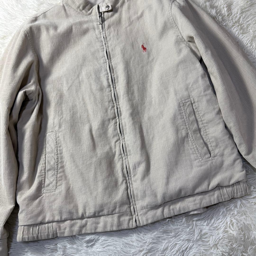 【希少・両面デカロゴ】Ralph Lauren リバーシブル スイングトップ L
