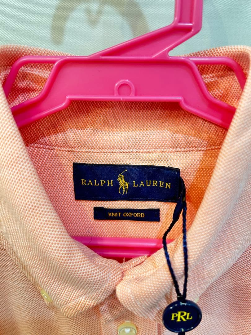 新品未使用　Ralph Lauren ボタンダウンシャツ ニット　Ｍサイズ柔らか