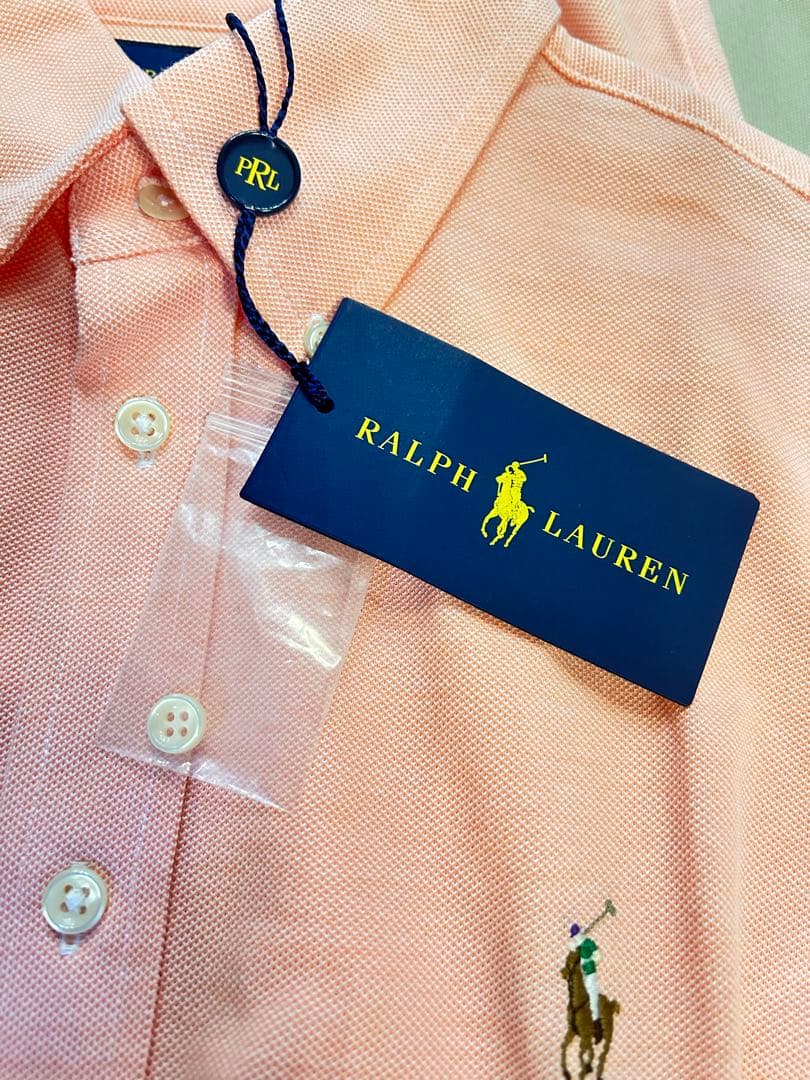 新品未使用　Ralph Lauren ボタンダウンシャツ ニット　Ｍサイズ柔らか