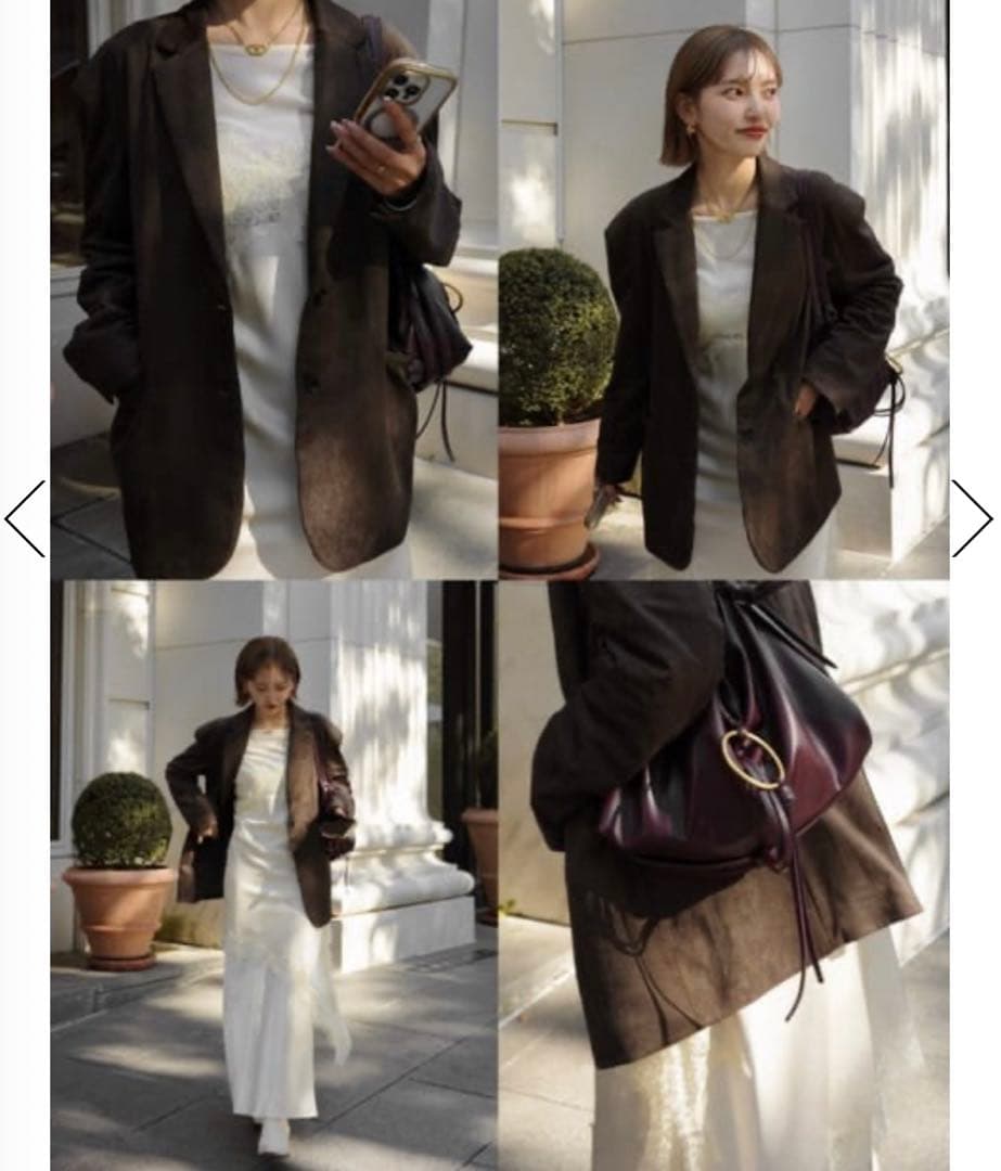 スエードジャケット　AZUL BY moussy（新品タグ付き）