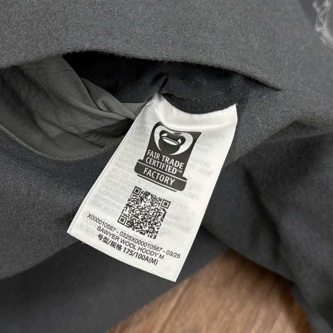 【新品未使用】ARC'TERYX Sawyer Wool Hoody M