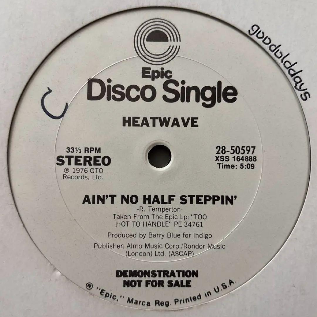 Heatwave - Ain't No Half Steppin' (プロモ)