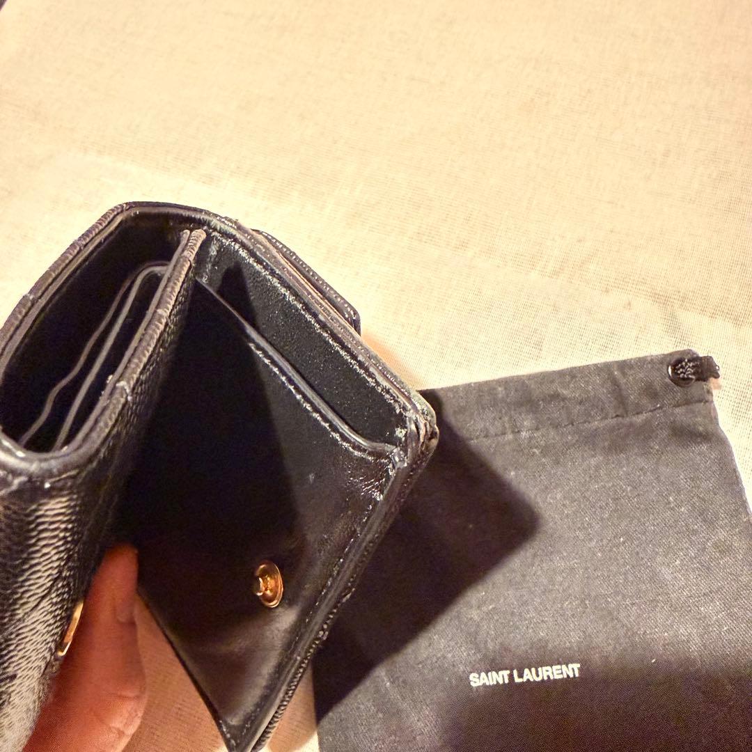 SAINT LAURENT 三つ折り財布　サンローラン