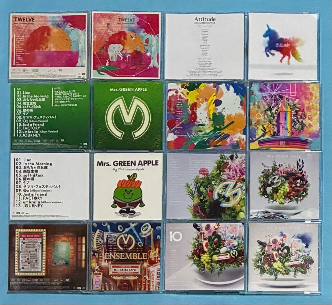 正規品 Mrs.GREEN APPLE 初回限定 22枚 どこかで日は昇る 等