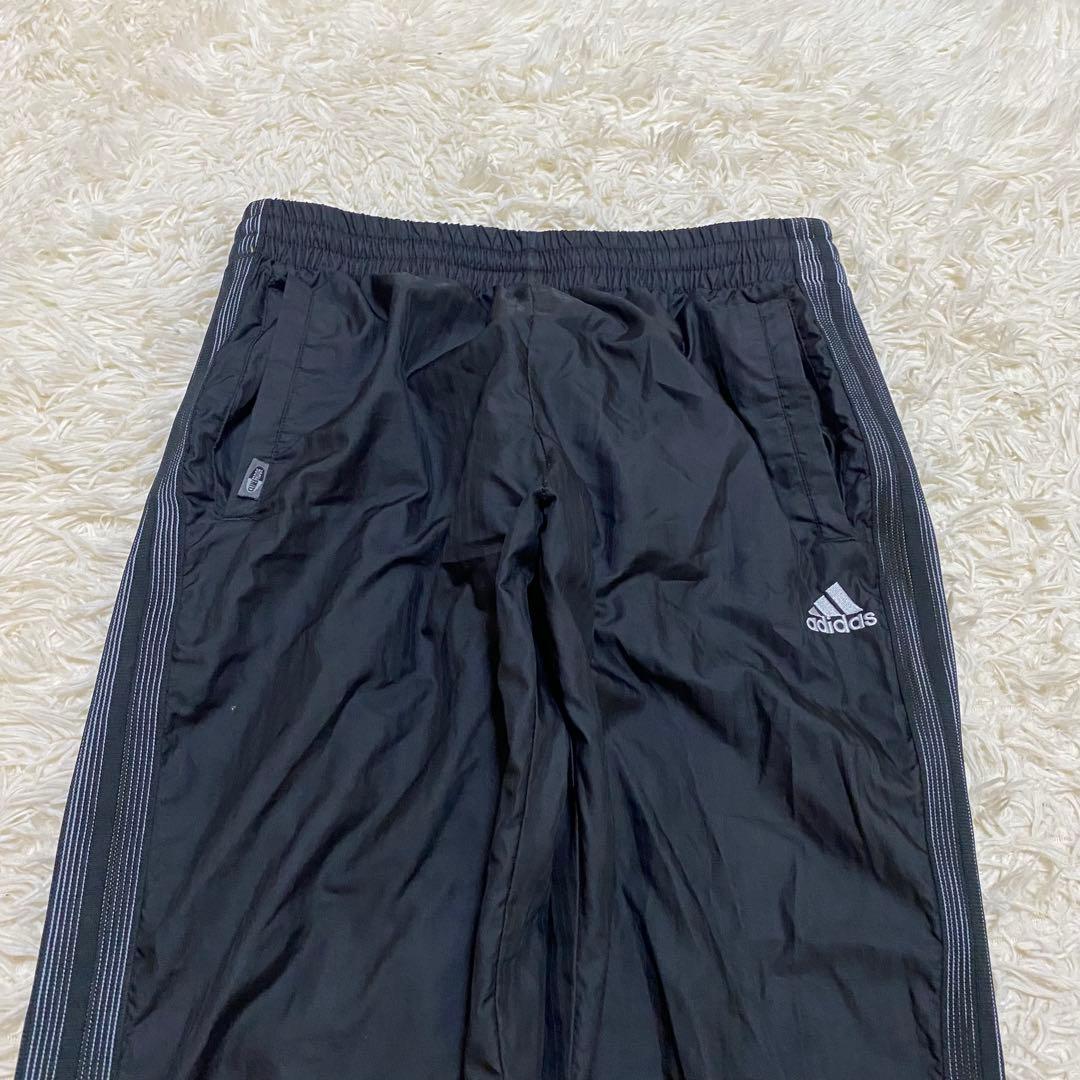 パンツ 00s archive adidas wide nylon pants y2k