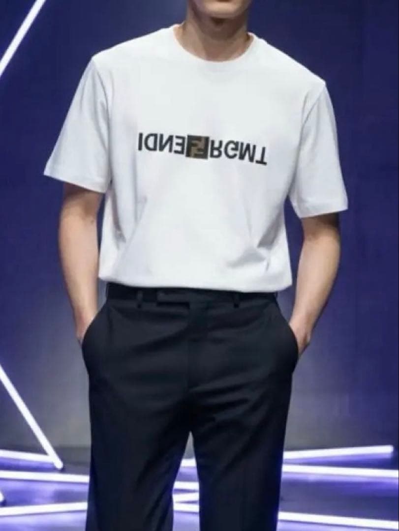未使用目黒蓮さん着用モデル 「FENDI x FRGMT」 コラボTシャツ希少