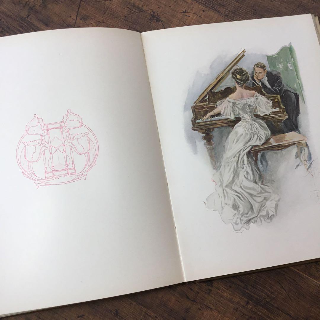 洋書　アンティーク本　ディスプレイ インテリア　古書