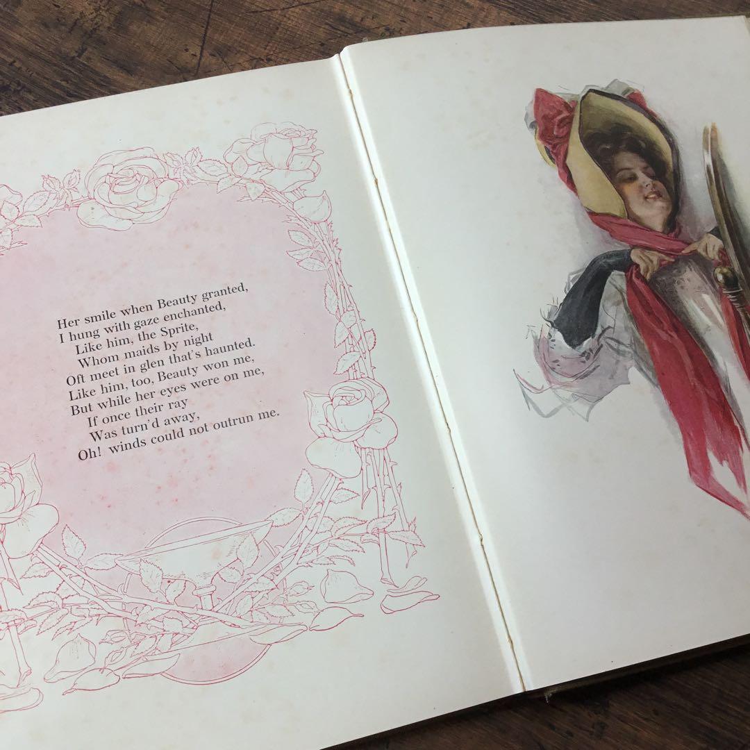 洋書　アンティーク本　ディスプレイ インテリア　古書