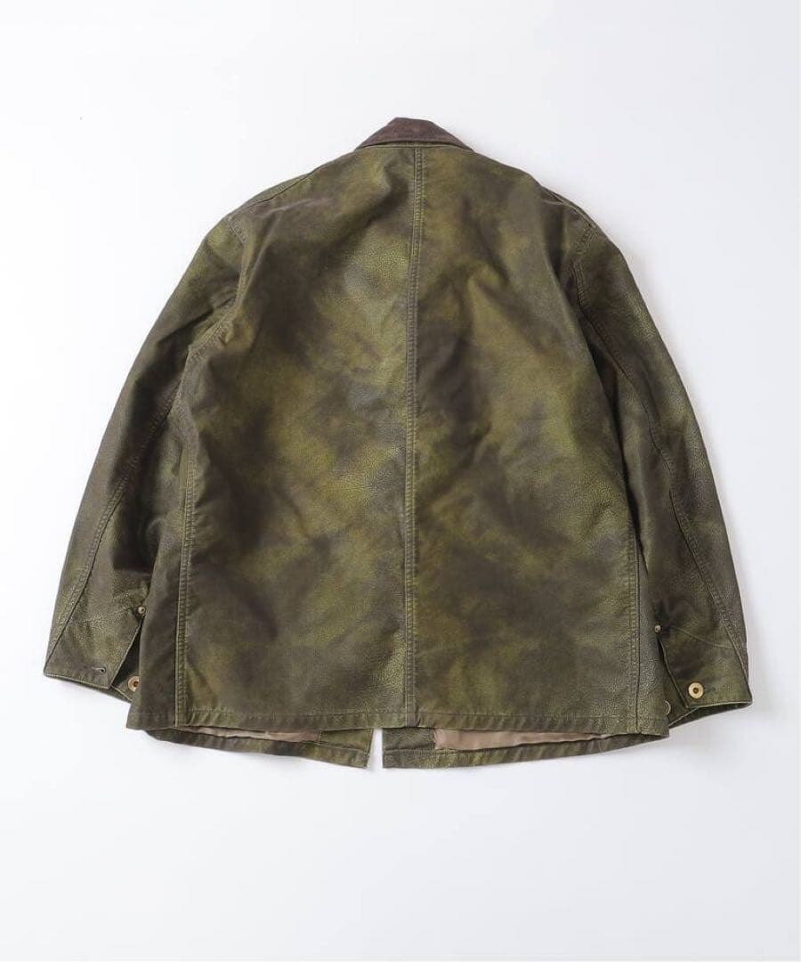 【完売品】J.S.stead / フロックレザー カバーオール Mサイズ
