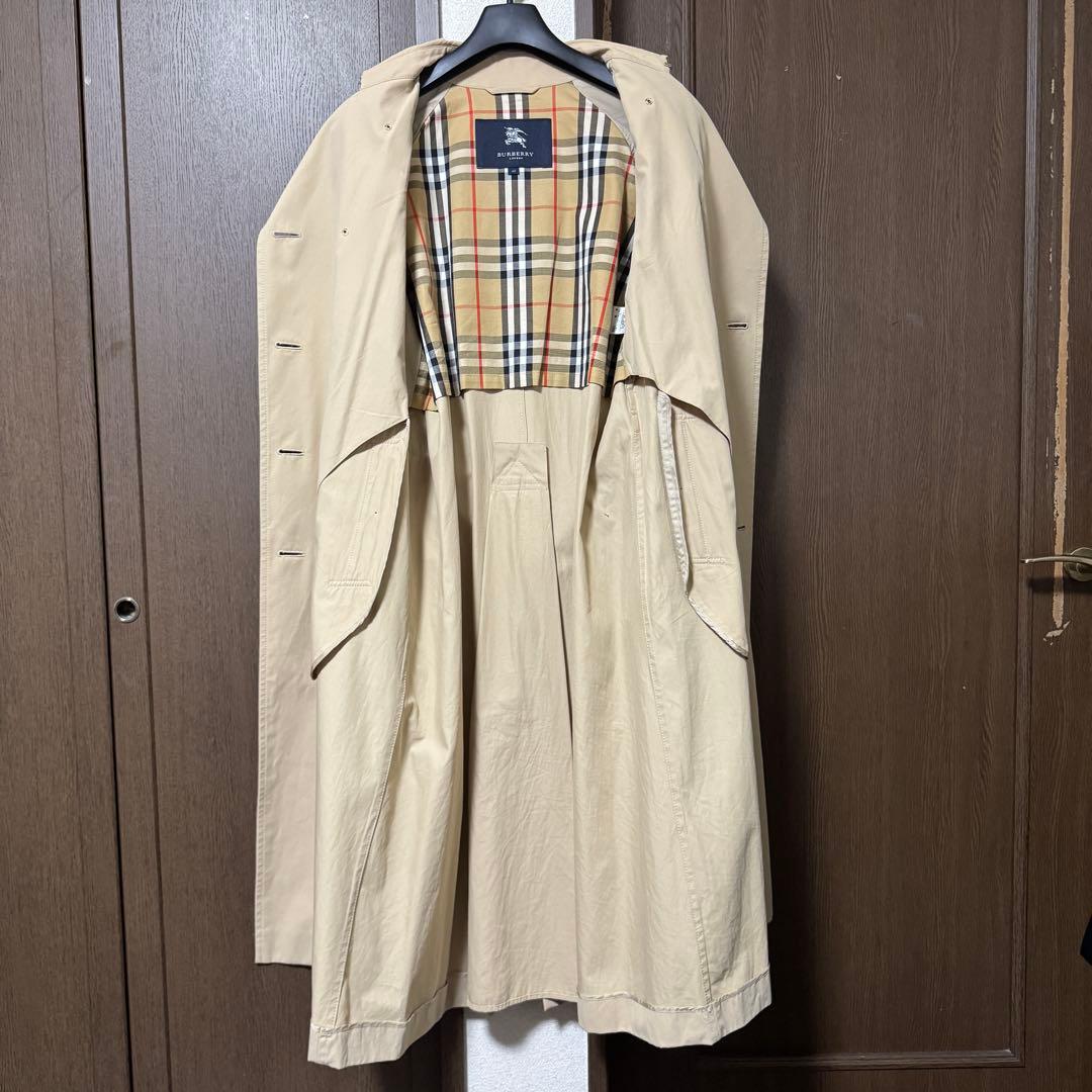 こ*ま様 BURBERRY トレンチコート ノバチェック ベージュ サイズ40