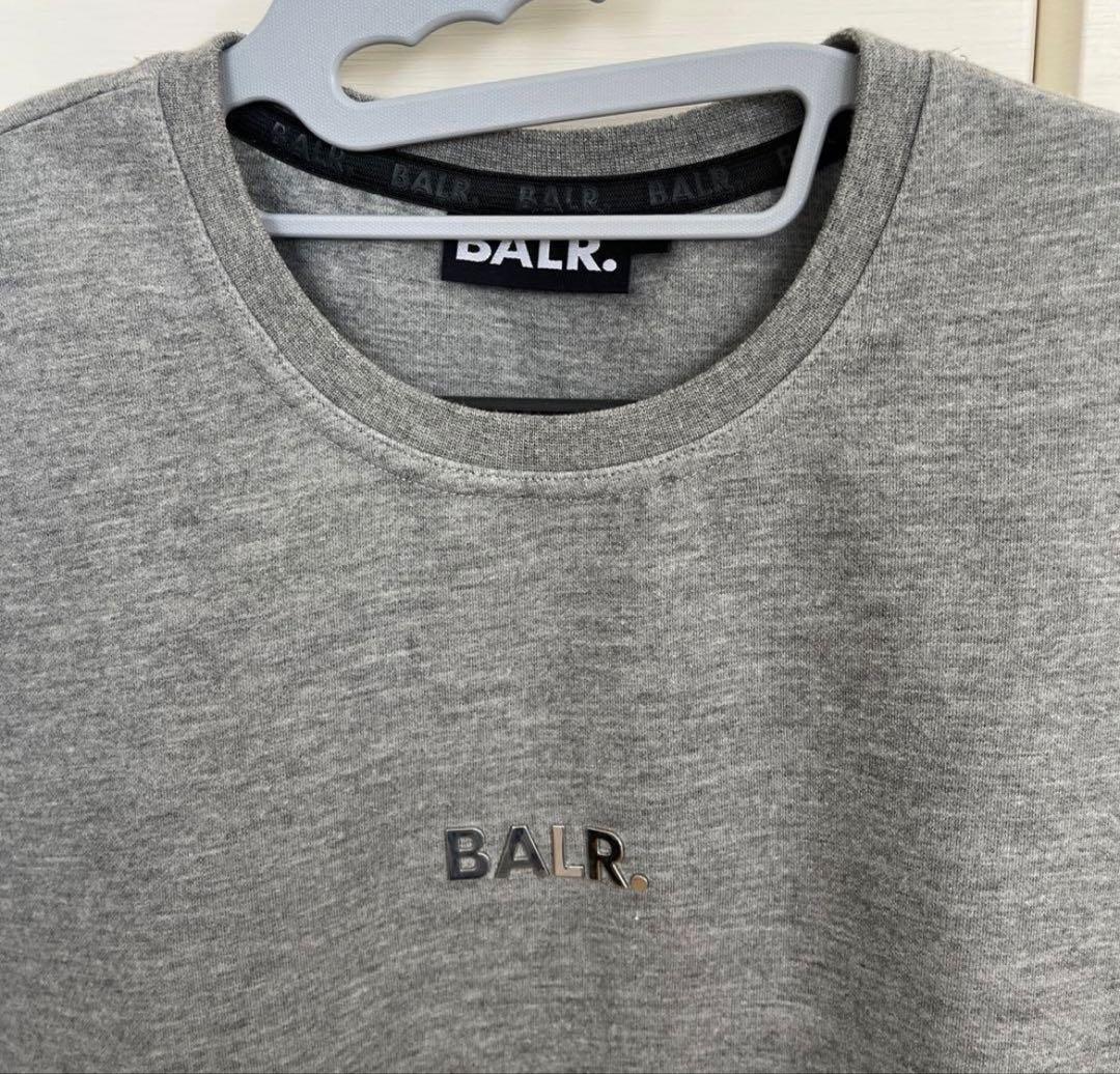 BALR.Ｔシャツ　グレー　サイドジップ