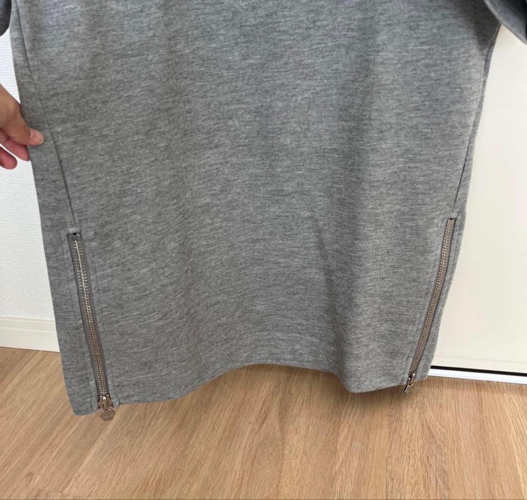 BALR.Ｔシャツ　グレー　サイドジップ