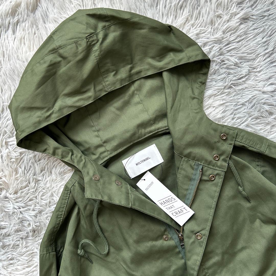 【新品】MOLTEMANI モッズコート ミリタリ OLIVE DARB L