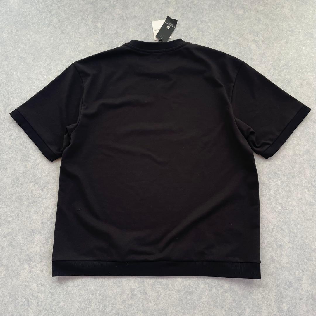 新品未使用 ブラックレーベルクレストブリッジ 半袖 ロゴ入りTシャツ 黒 XL