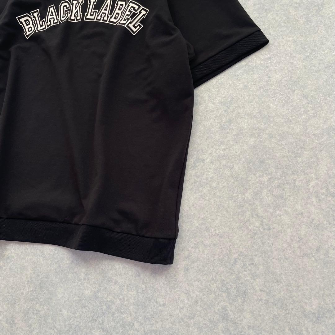 新品未使用 ブラックレーベルクレストブリッジ 半袖 ロゴ入りTシャツ 黒 XL
