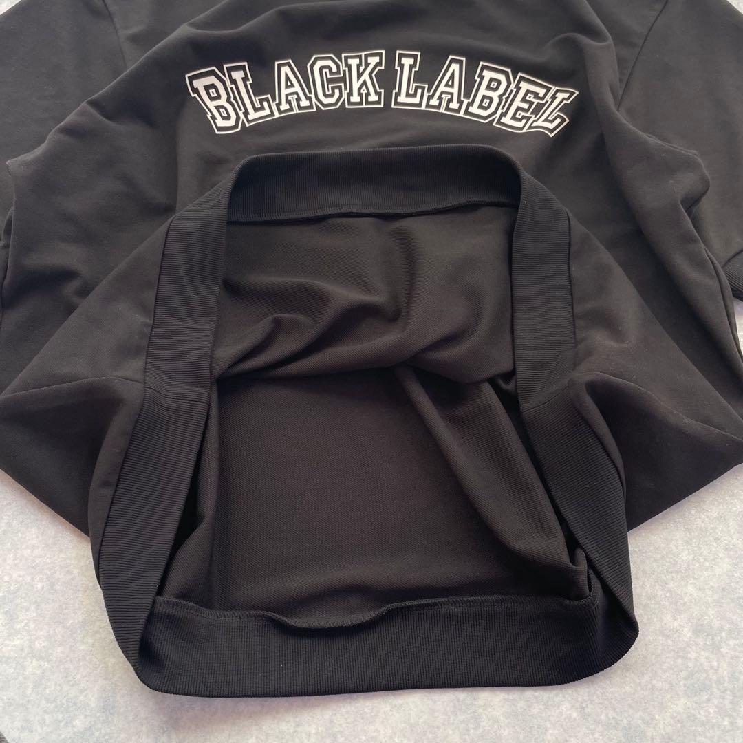 新品未使用 ブラックレーベルクレストブリッジ 半袖 ロゴ入りTシャツ 黒 XL