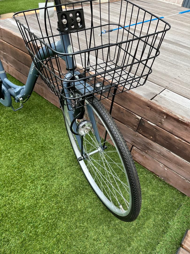 【新品！！引き取り限定】折りたたみ自転車、シティバイク26インチ　マイパラス