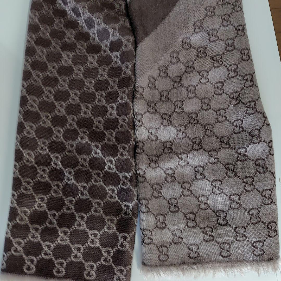 GUCCI　グッチ　GG柄　ストール　マフラー