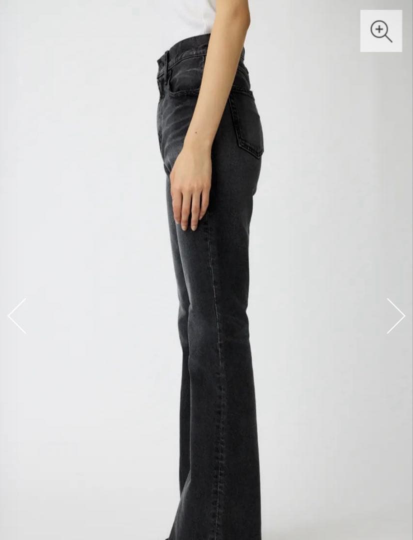 パンツ Moussy MVS BLACK FLARE 27