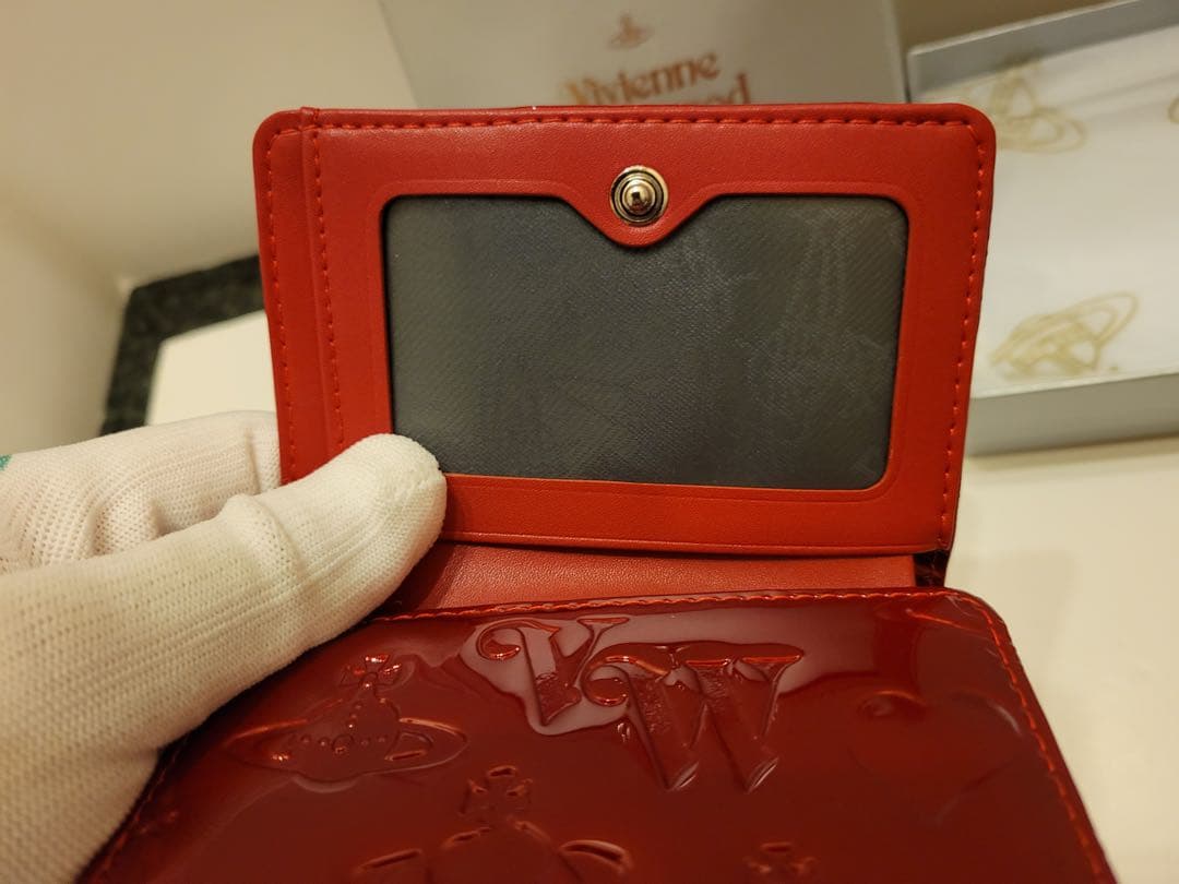 Vivienne Westwood BURGUNDY 三つ折り財布