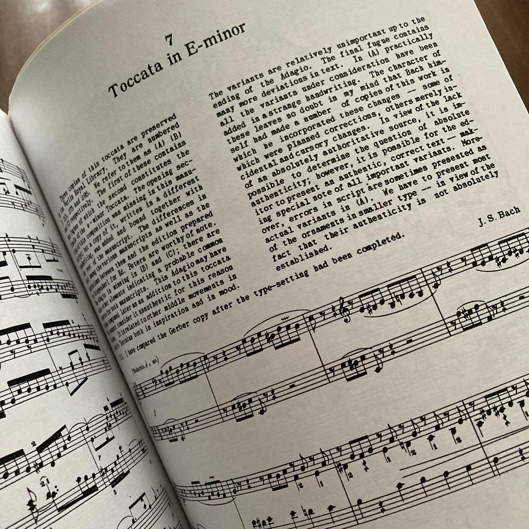 アート・デザイン・音楽 BACH/ SEVEN TOCCATAS KALMUS