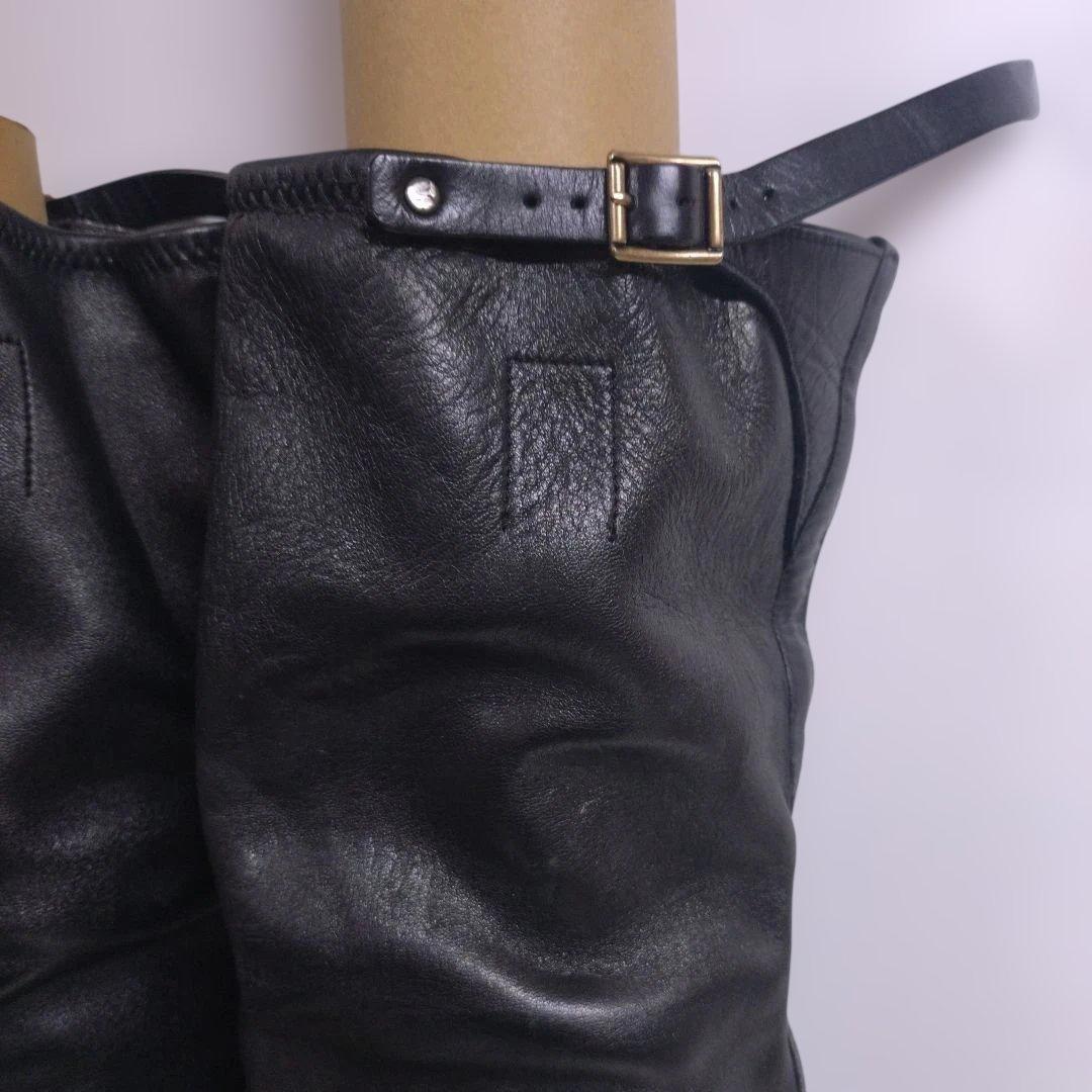 BURBERRY/バーバリー レザー　ニーハイブーツ 高ヒール　UK5