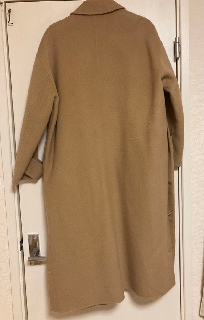き*ぬ様 美品na.eコートSoutienCollarCoat_camel通常丈