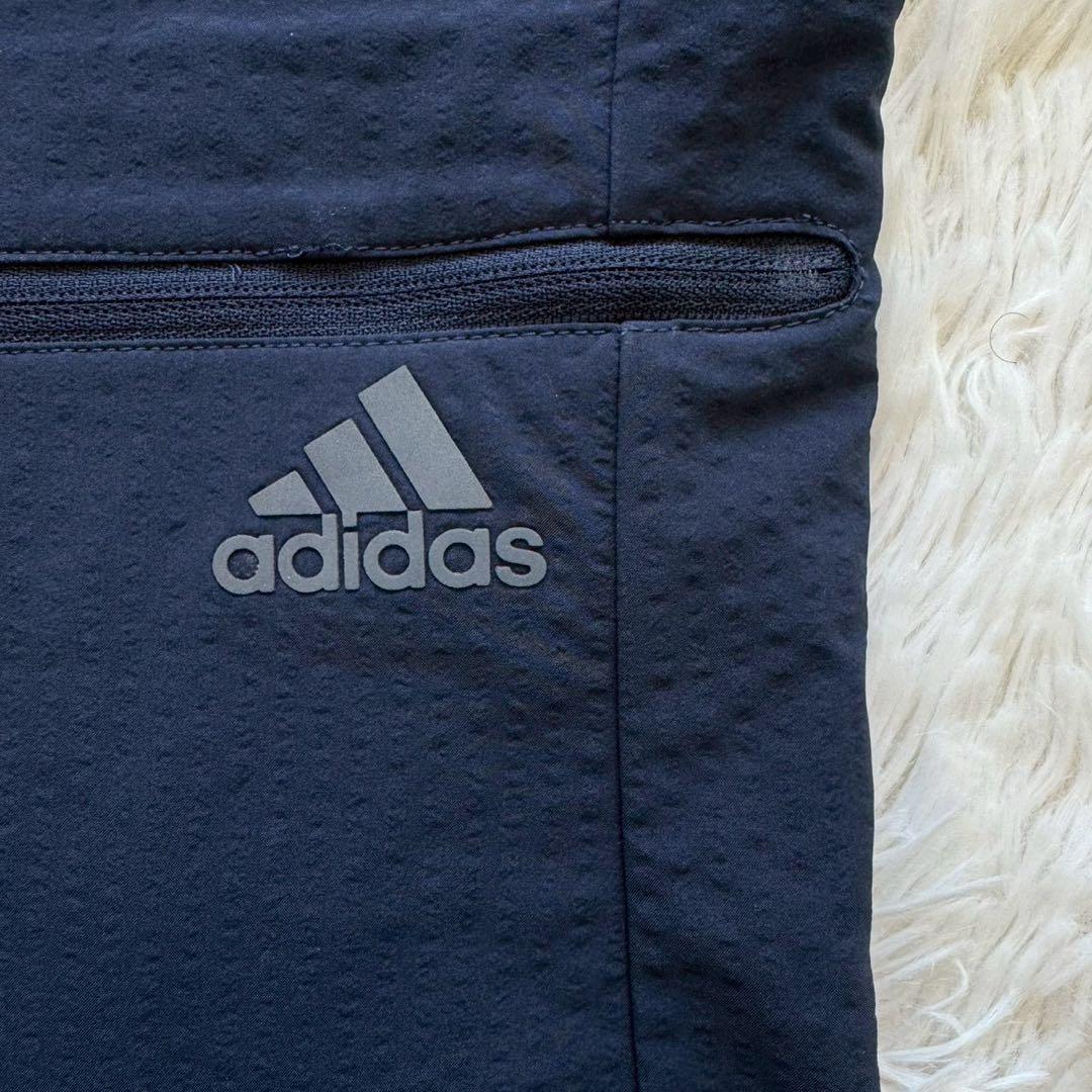 adidas 伊勢丹✨ICON JACKET シアサッカー　ネイビー　2XL