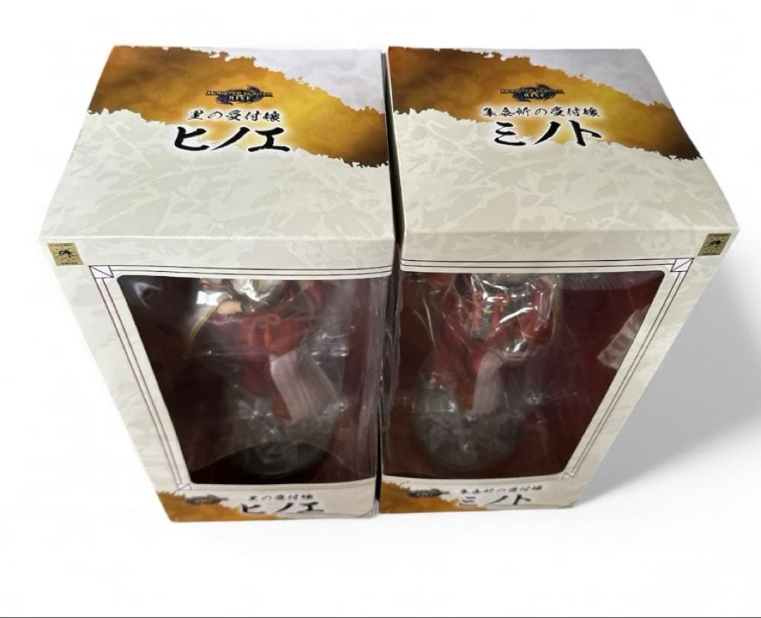 モンスターハンターライズ 里の受付嬢 ヒノエ ・ミノト フィギュア