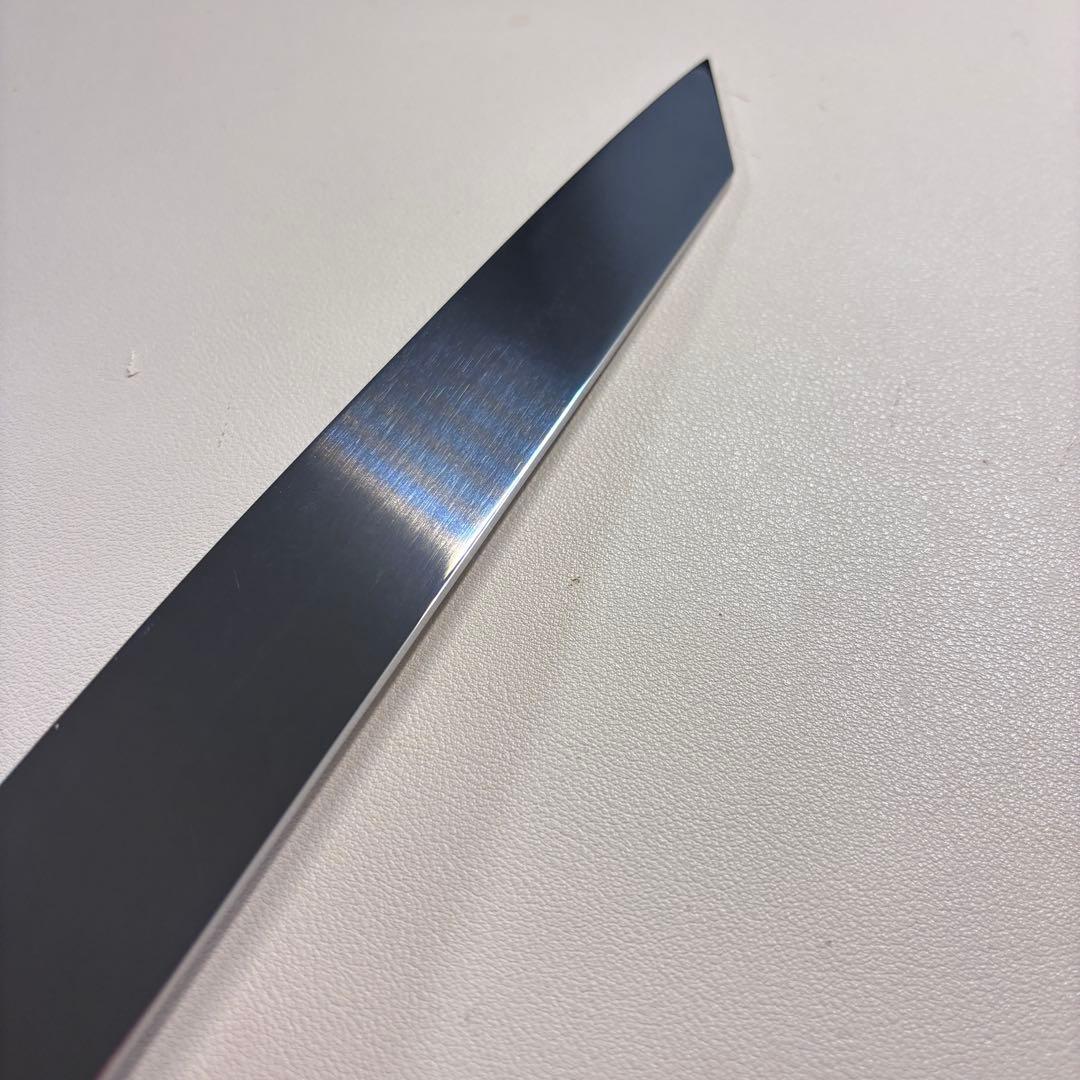 270mm 切付柳刃包丁 鏡面　オリーブ材八角柄 刺身包丁 全鋼～