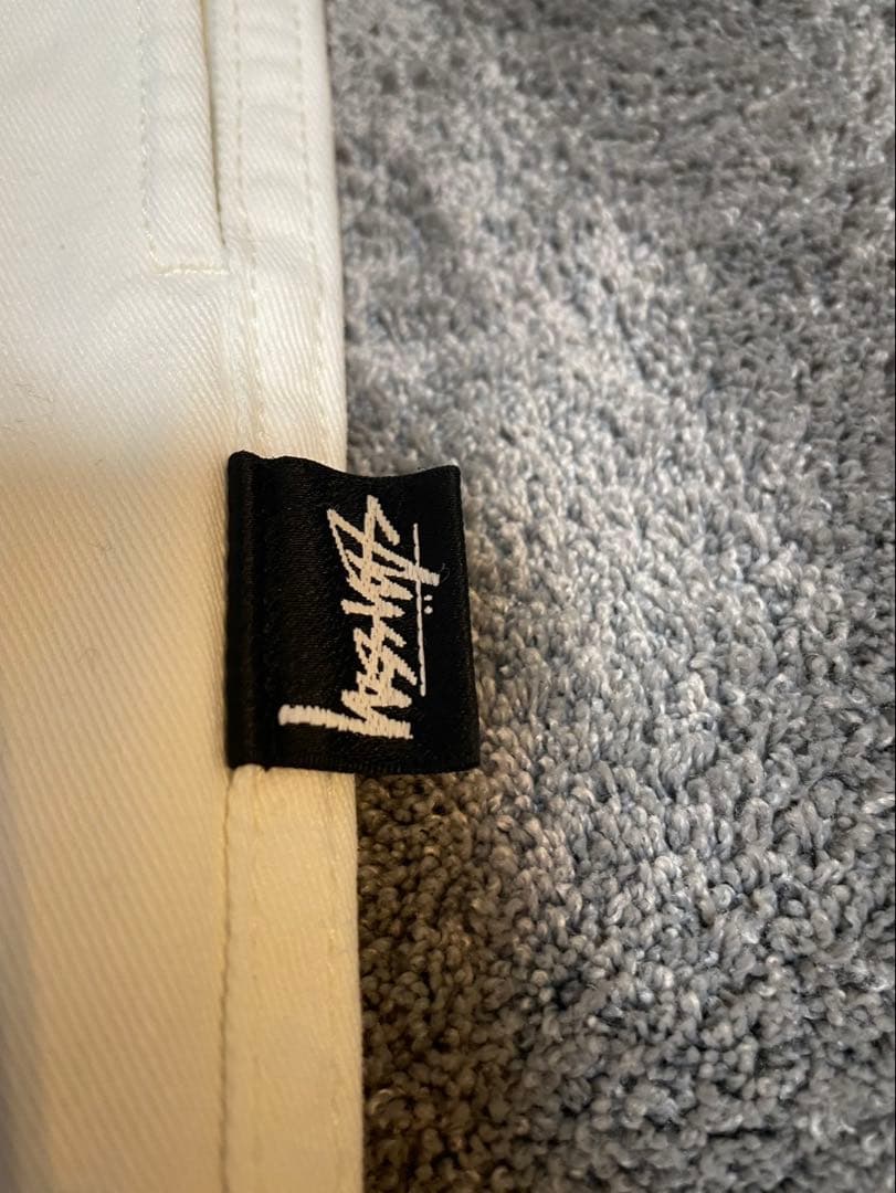 Stussy BEACH PANTS WHITE 25SS サイズM