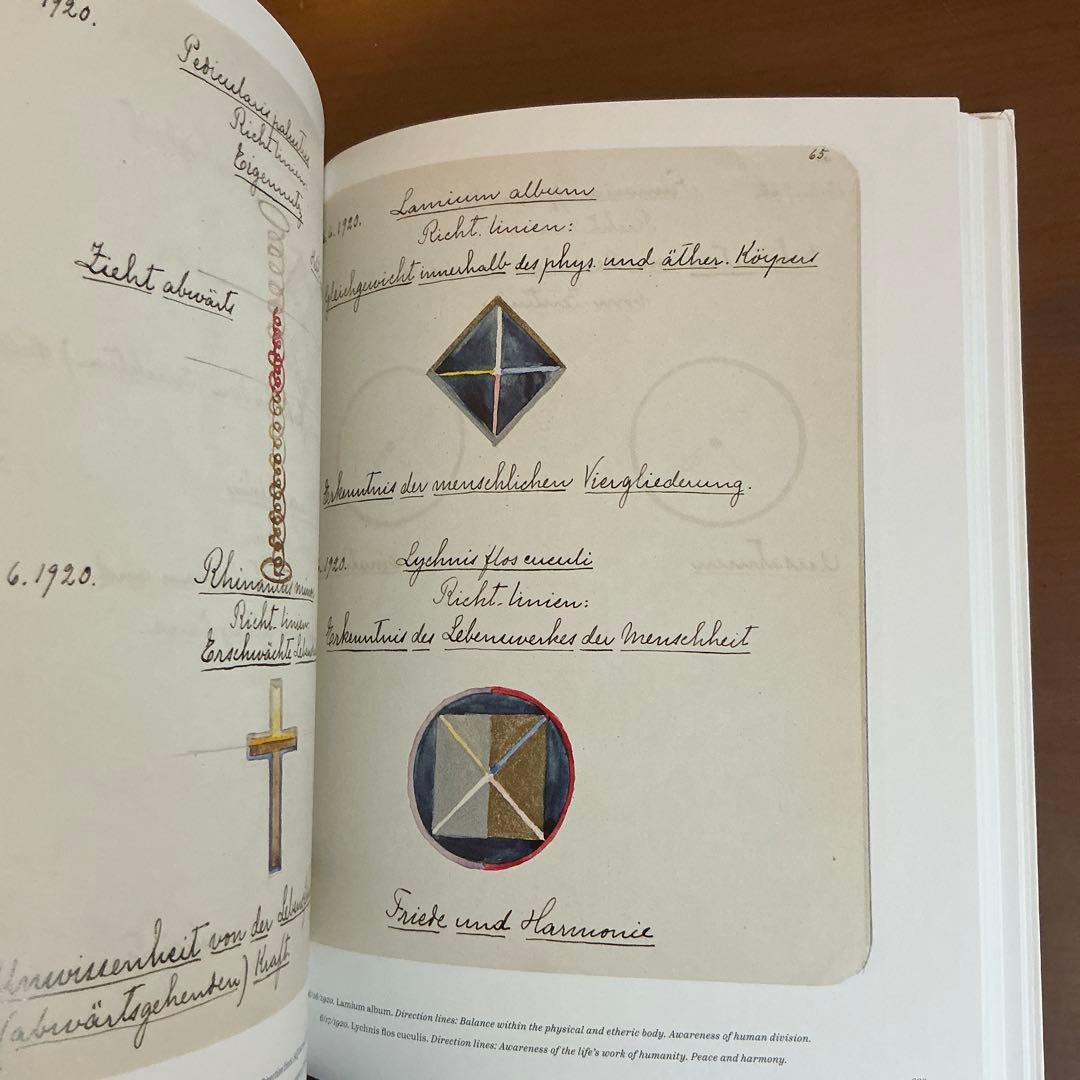 洋書 HILMA AF KLINT Notes and Methods