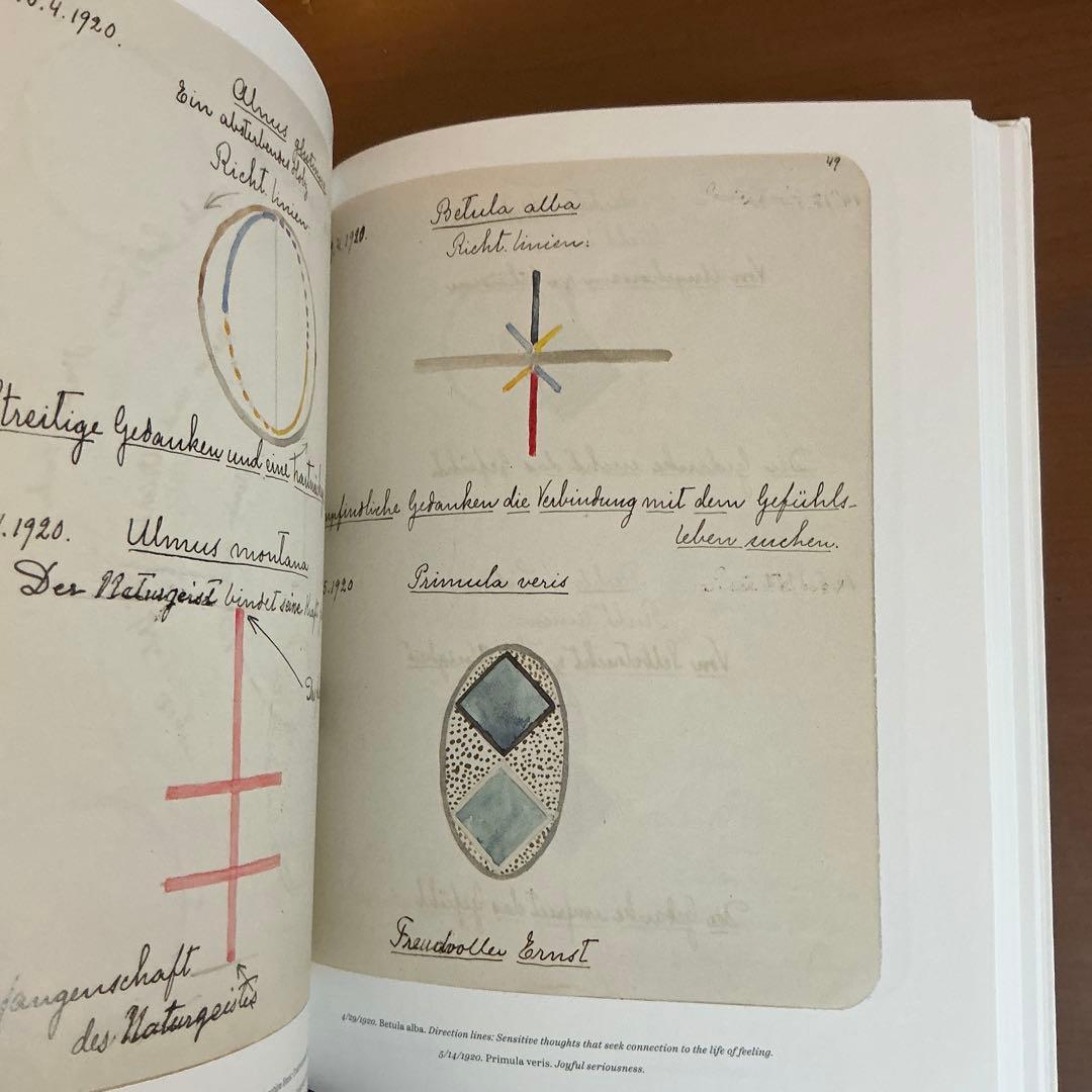 洋書 HILMA AF KLINT Notes and Methods