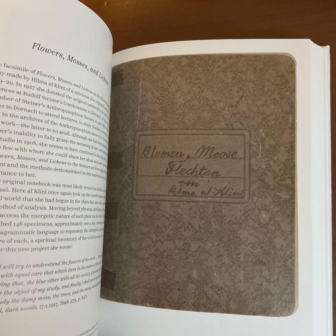 洋書 HILMA AF KLINT Notes and Methods