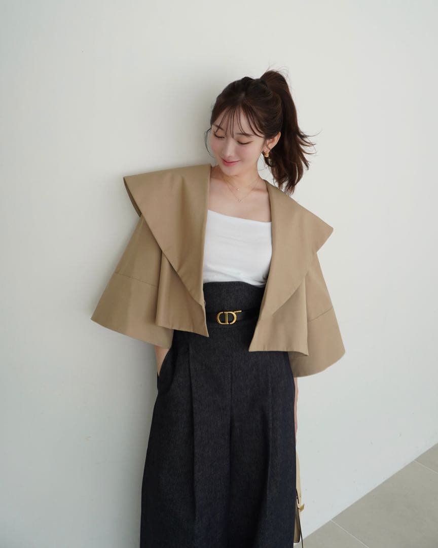 【新品タグ付】HYEON ヘヨン　デニム　パンツ　ハイウエスト