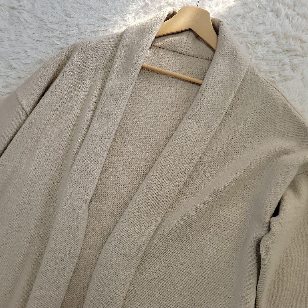 M☆MUSE Deuxieme Classe スムースニットガウンコート