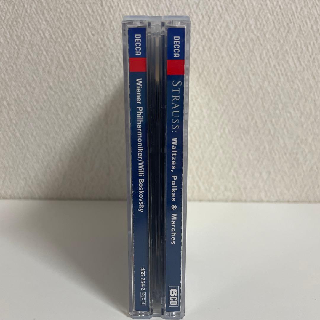 J.シュトラウス ワルツ、ポルカ、マーチ集 ボスコフスキー&ウィーン・フィルCD