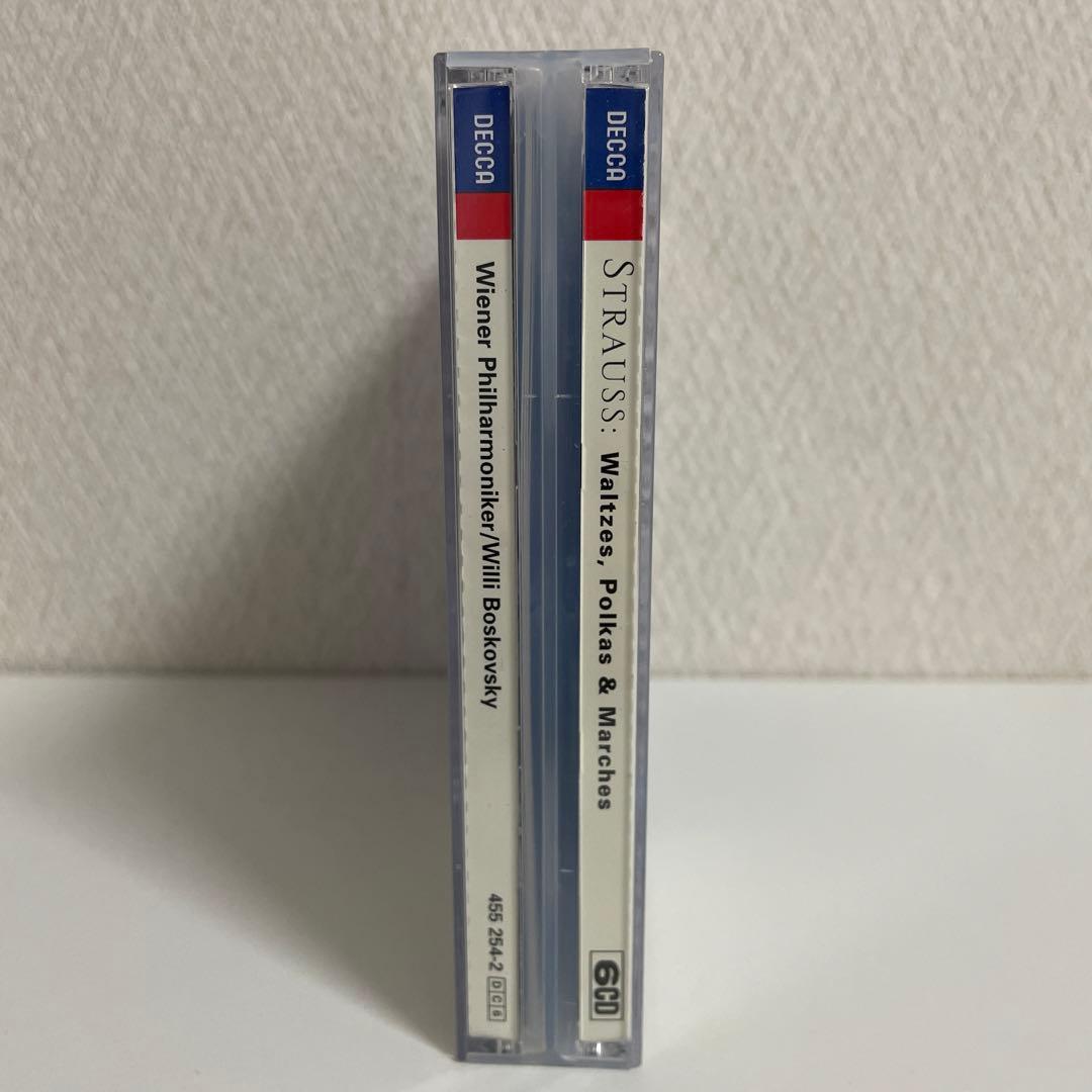 J.シュトラウス ワルツ、ポルカ、マーチ集 ボスコフスキー&ウィーン・フィルCD
