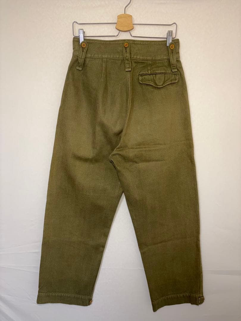 Nigel Cabourn ブリティッシュアーミーパンツ ミリタリーカーキ