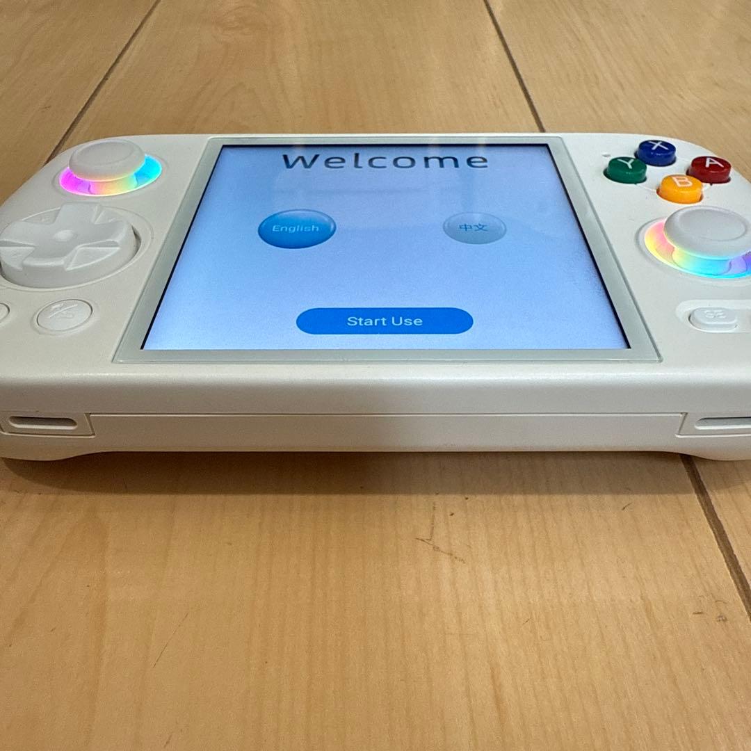 ANBERNIC RG Cube ベージュホワイト 純正ケース付き
