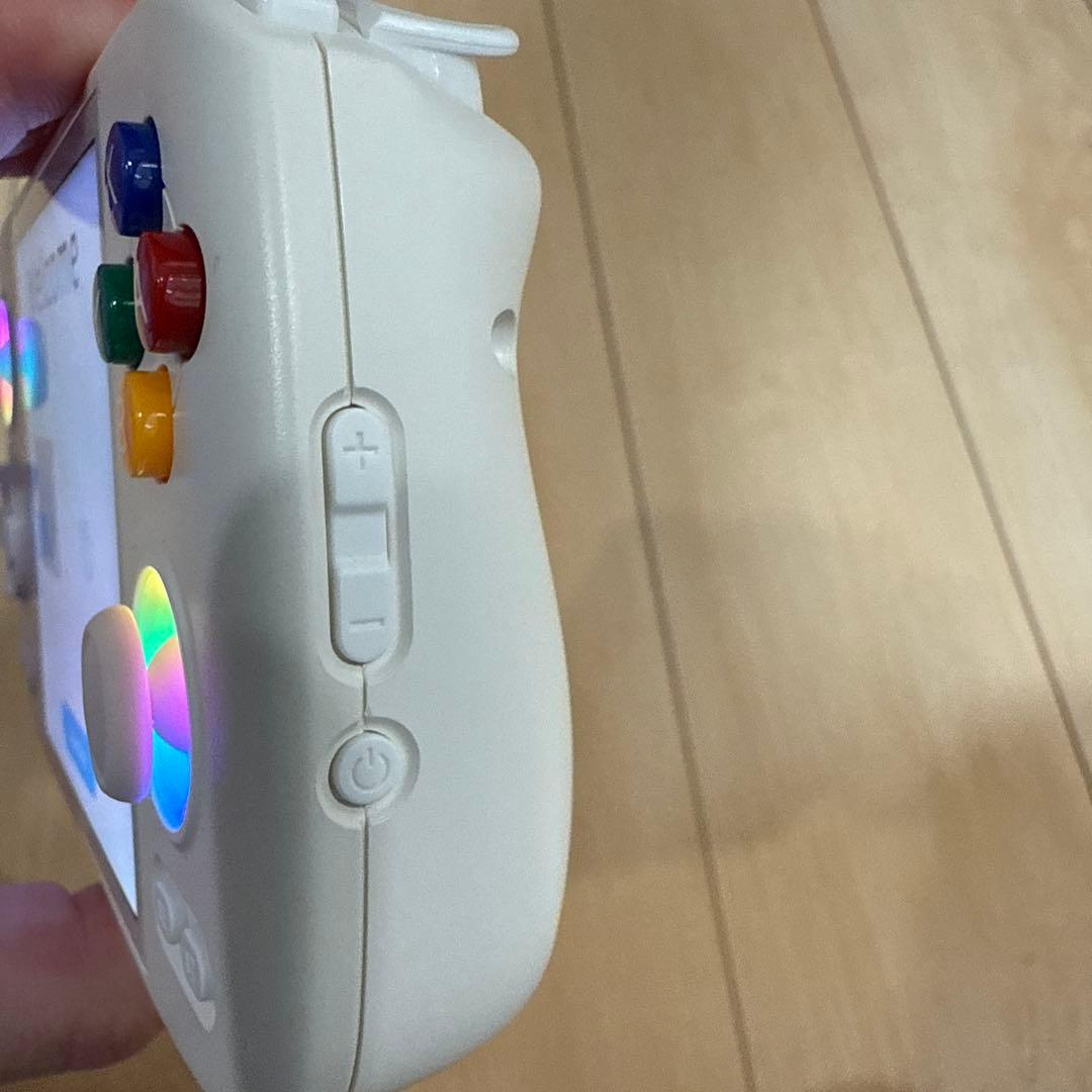 ANBERNIC RG Cube ベージュホワイト 純正ケース付き