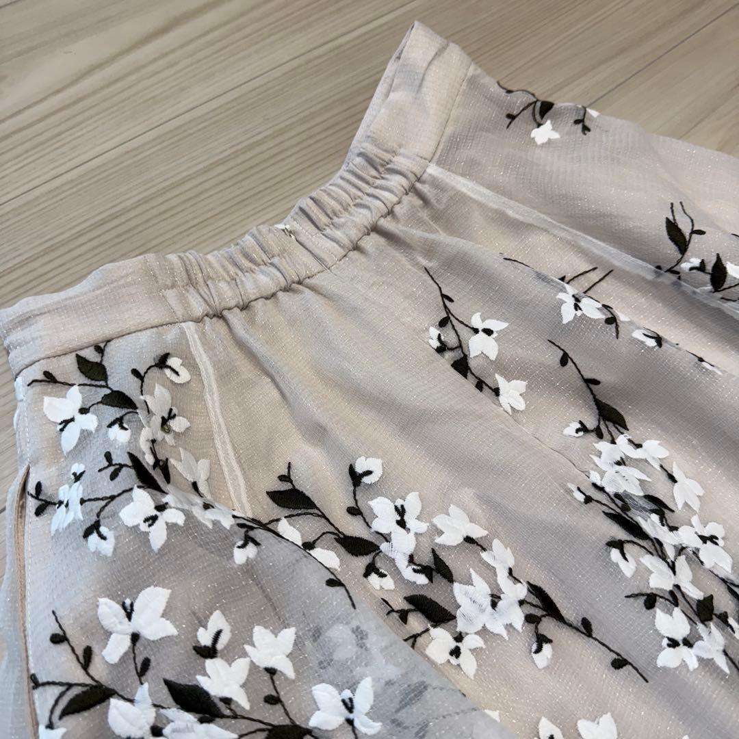 【極美品✨】FRAY I.D シアーマグノリアスカート 25SS