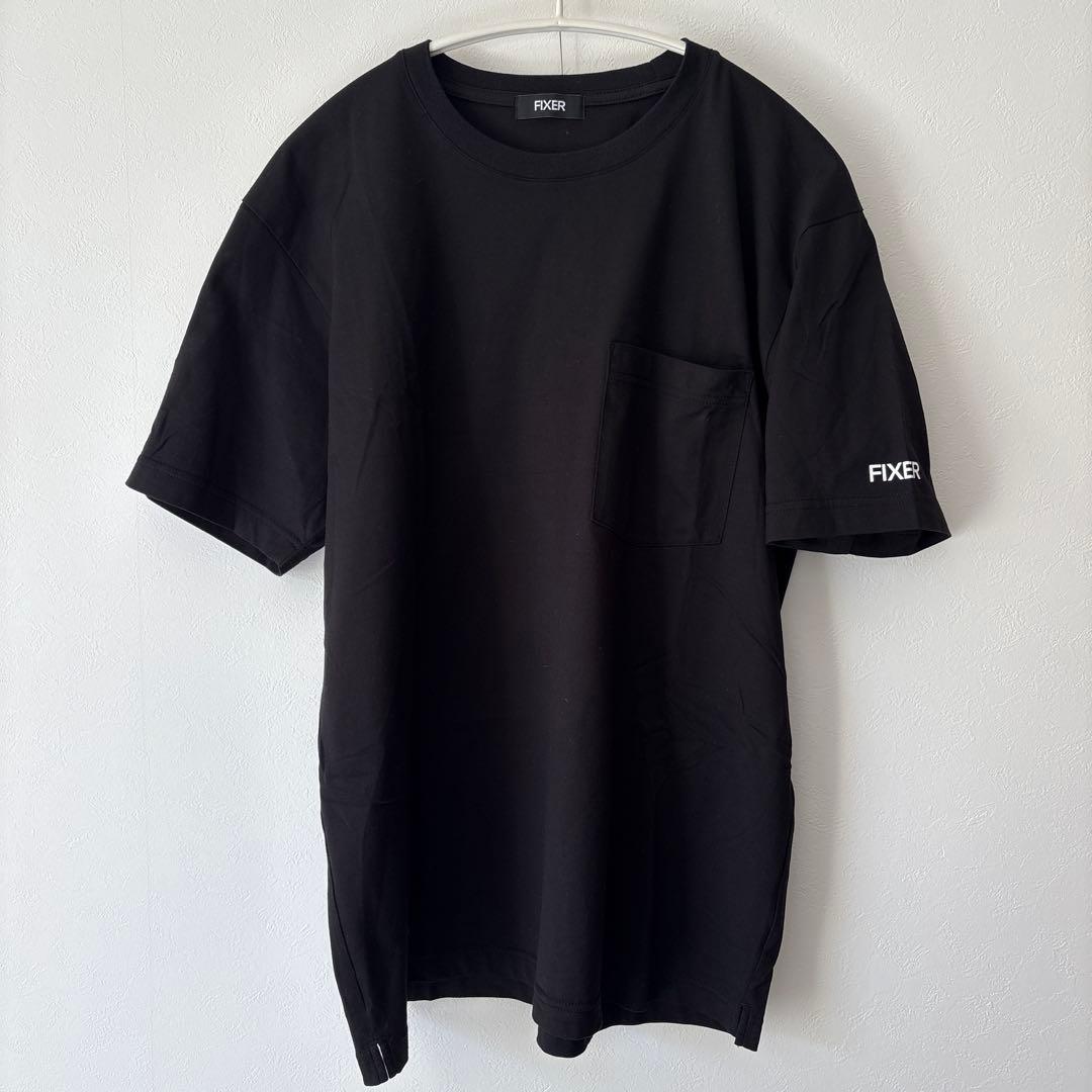 FIXER ブラック Tシャツ ポケット付き 千場義雅　監修