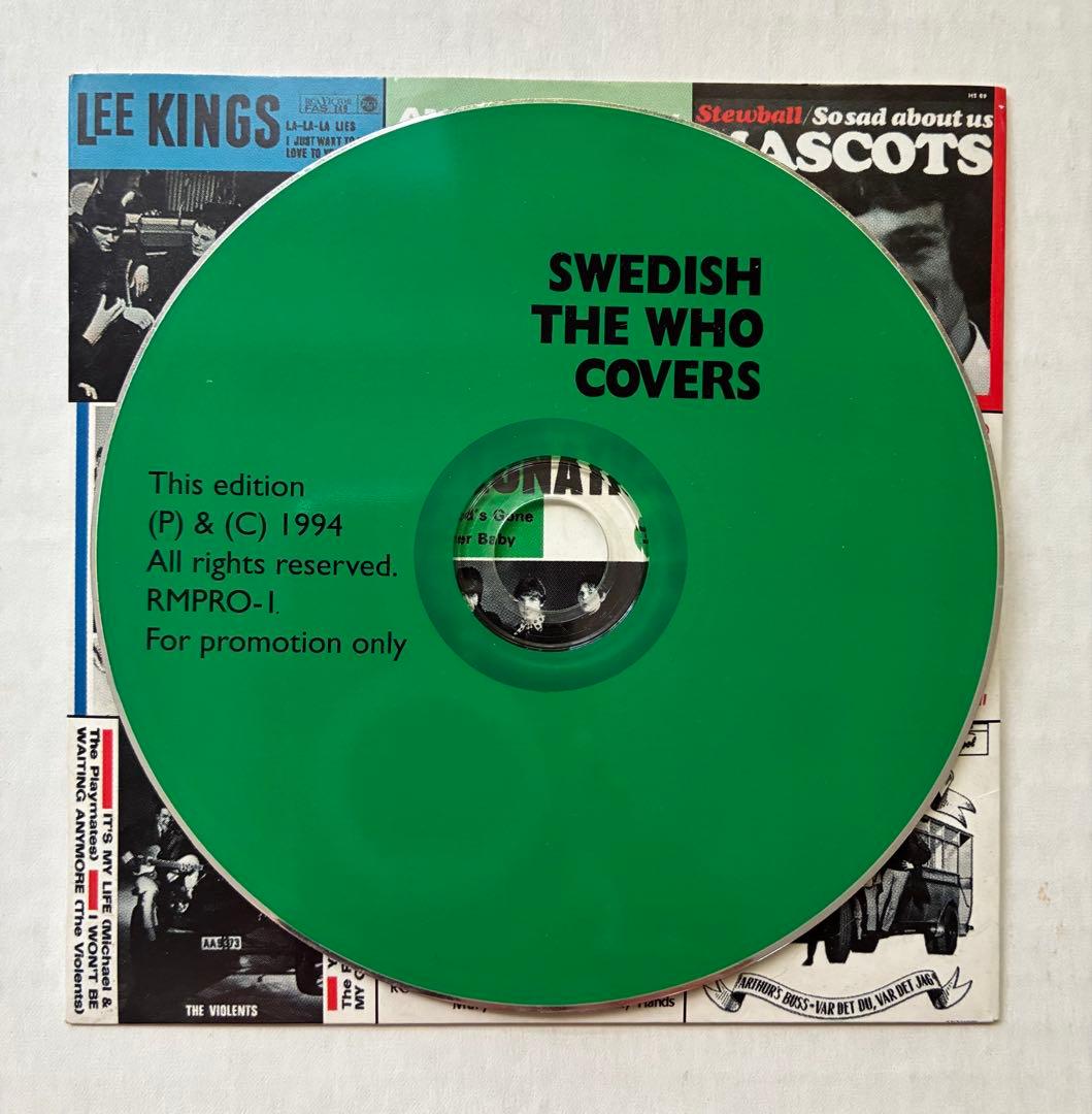 アート・デザイン・音楽 THE WHO IN SWEDEN + CD