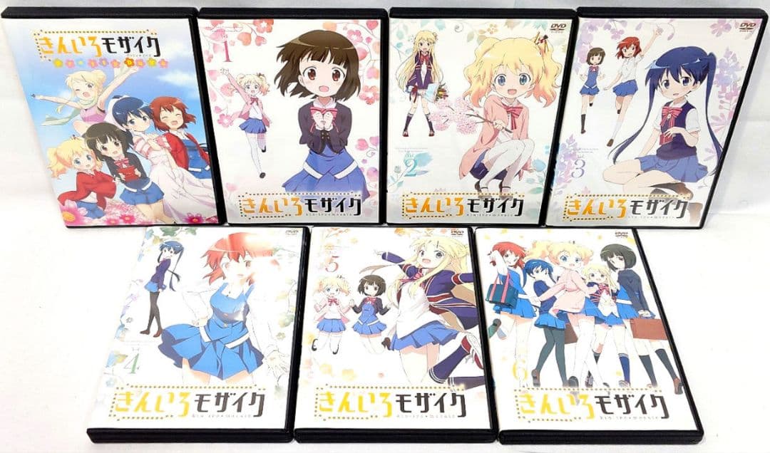 きんいろモザイク/Pretty Days【1期+2期+特別編】DVD 全13巻