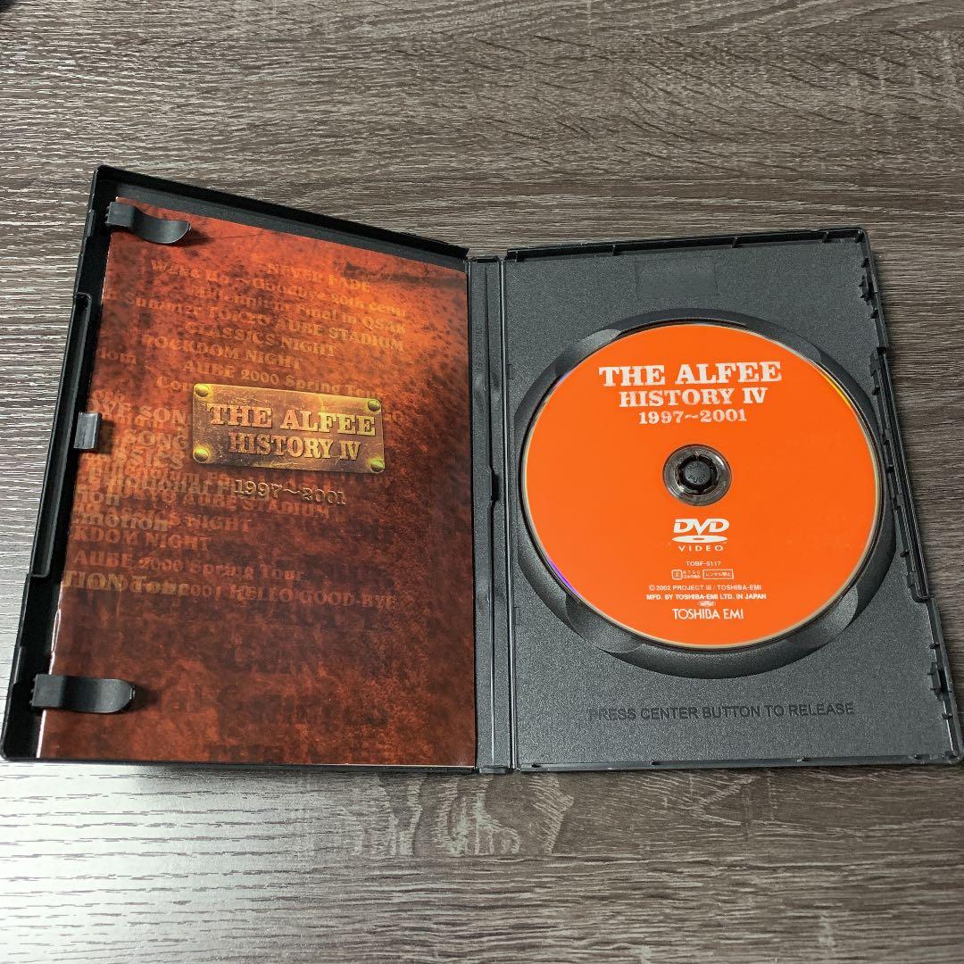 THE ALFEE HISTORY Ⅳ 1997〜2001 DVD