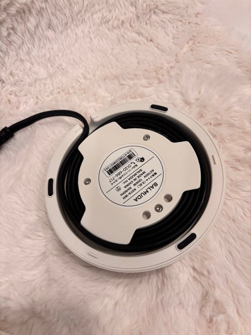 BALMUDA The pot電気ケトル　ホワイト