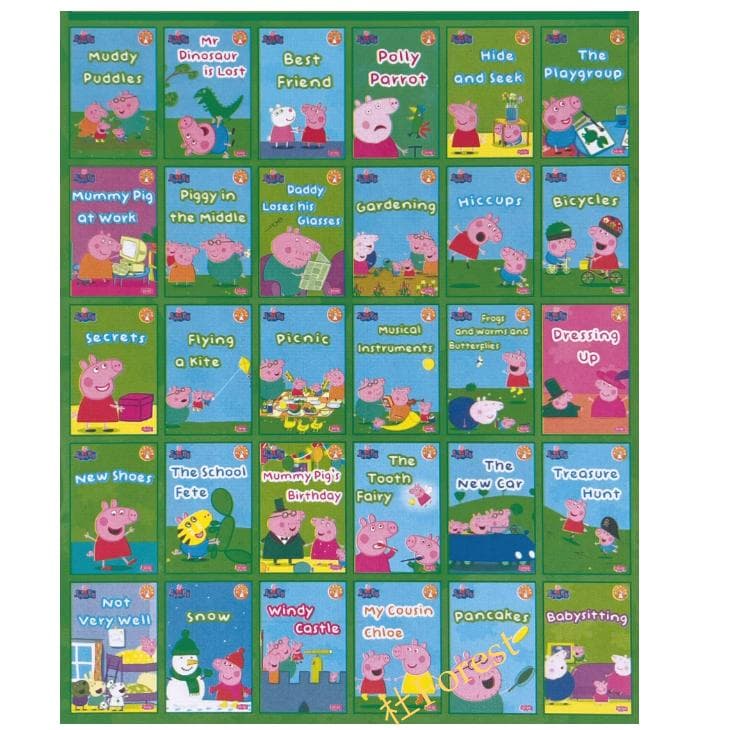 新品 Peppa Pig ペッパピッグ S1 絵本52冊　音源付マイヤペン対応