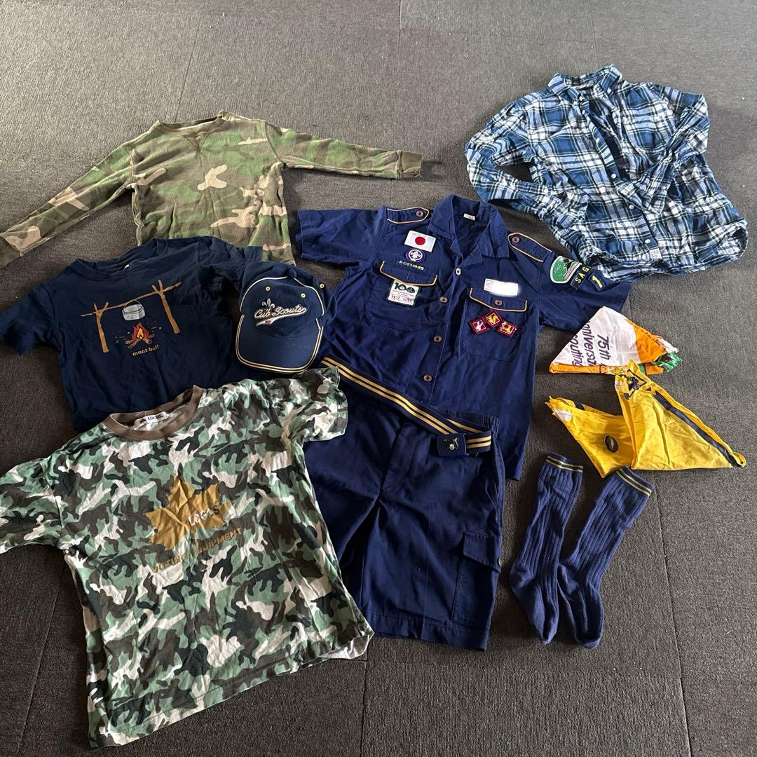 ボーイスカウト　カブ隊制服　まとめ売りセット