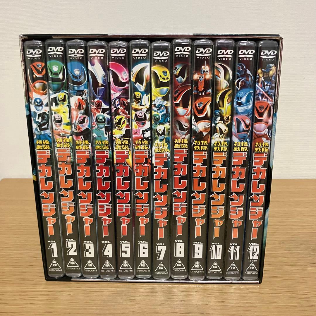 【未開封】特捜戦隊 デカレンジャー DVD 全12巻セット＋DVDBOX付き